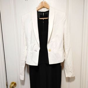 BCBG Max Azria white Blazer